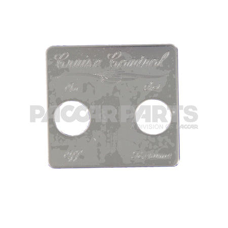 MC196 PLATE-SWITCH SS-CRUISE CONTROL 2 SWITCH