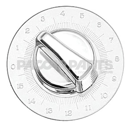 MC305 KNOB & PLATE-CH ENG TIMER SHTDN-ADJ DIAL