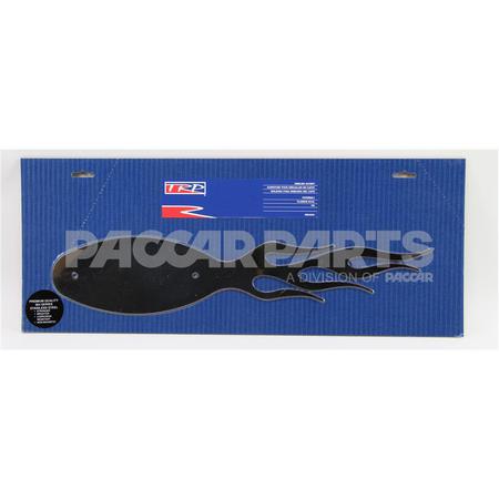 MD0203 ACCENT-EMBLEM PB SS FLAMING OVAL
