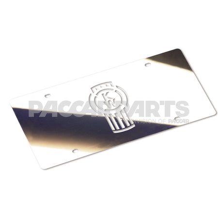 MD1008 PLATE-KENWORTH-LOGO LICENSE