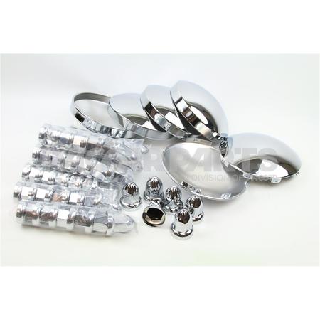 MD1109K1T KitHub Chrome Metal Cover Abs Nut FR