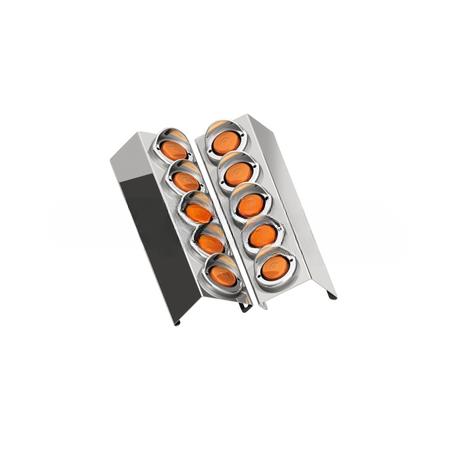 MD4322 BAR-LIGHT A/C W9B 13"DON 2" RND STAR LT5