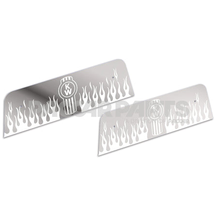 MD539 GUARD-FENDER KWW9L BELOW HDLT FLAME. '89