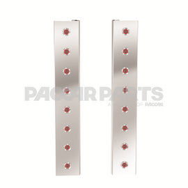 MD8395 BAR-A/C LIGHT RR PB PRM 3/4" RND RED LED