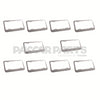 MD8594-10 BEZEL-LIC PLT KW ETCH PK=10