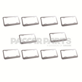 MD8594-10 BEZEL-LIC PLT KW ETCH PK=10