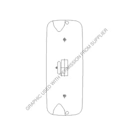 MEK 134010011 COVER-LH,LTD,CHROME