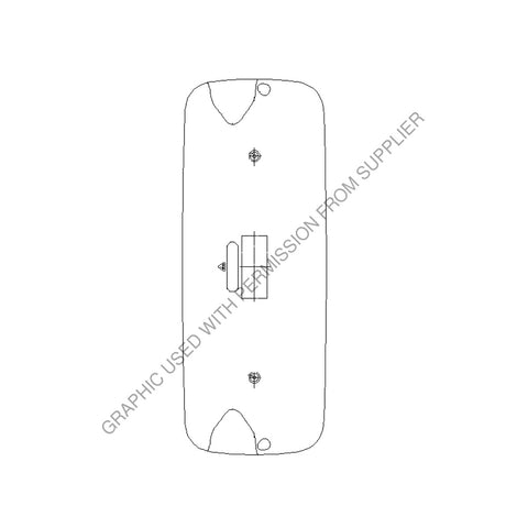 MEK 134010011 COVER-LH,LTD,CHROME