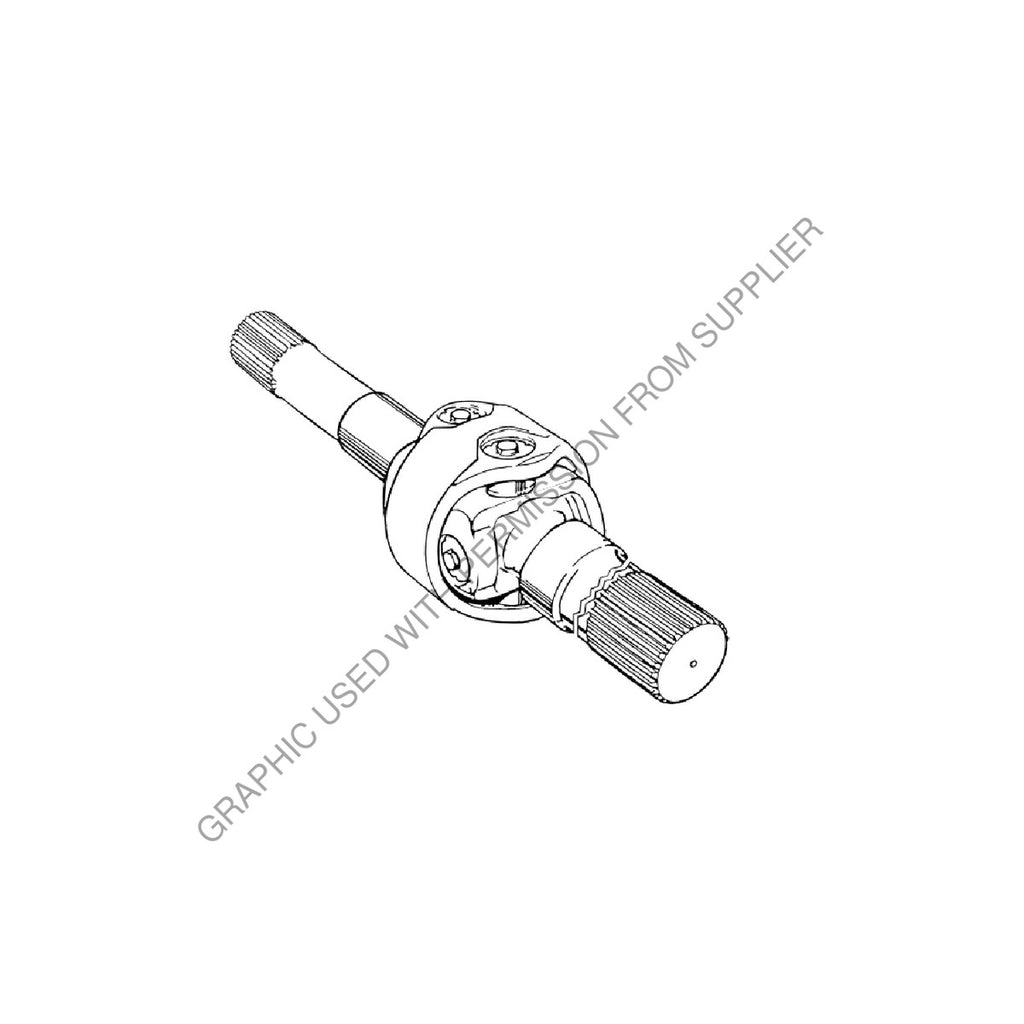 MMH MT22 1206 AXLE SHAFT ASSY LH SHORT SPLINE