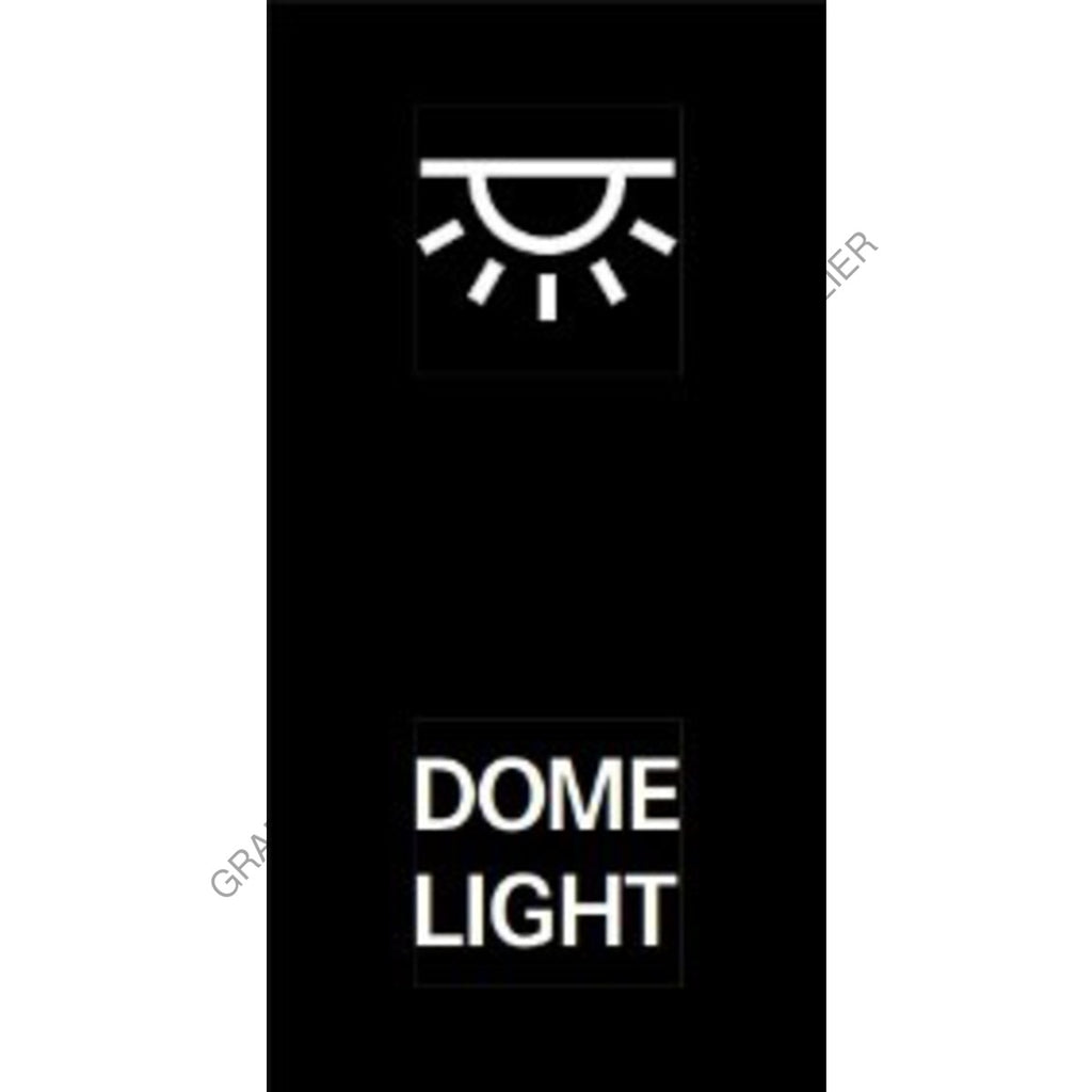 MQT 12G0026 RCKR-W4,2POS,DOME LIGHT