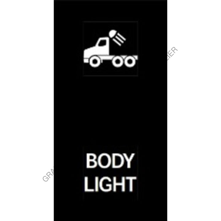 MQT 12G0130 RCKR-W4,2POS,BODY LIGHT