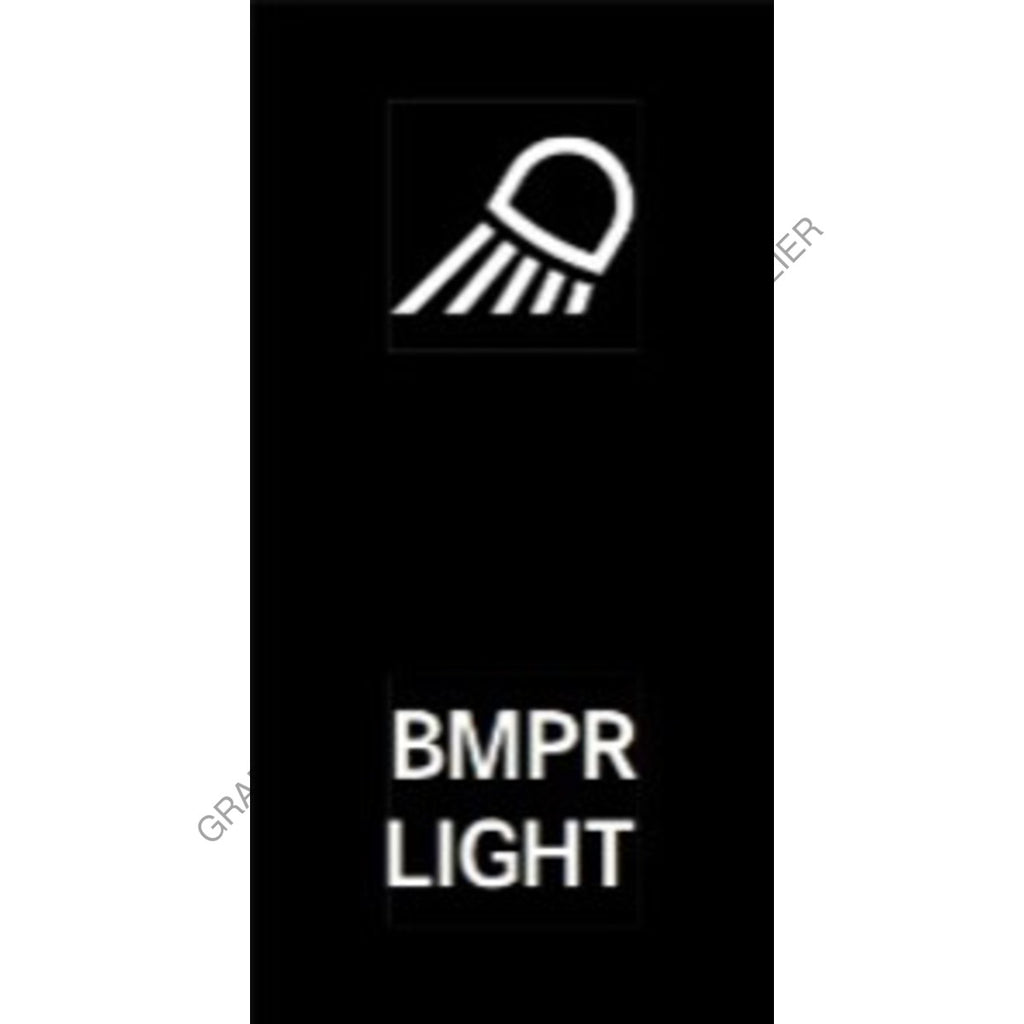 MQT 12G0134 RCKR-W4,2POS,BMPR LIGHT