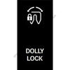 MQT 12G0145 RCKR-W4,2POS,DOLLY LOCK
