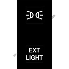 MQT 12G0152 RCKR-W4,2POS,EXT LIGHT