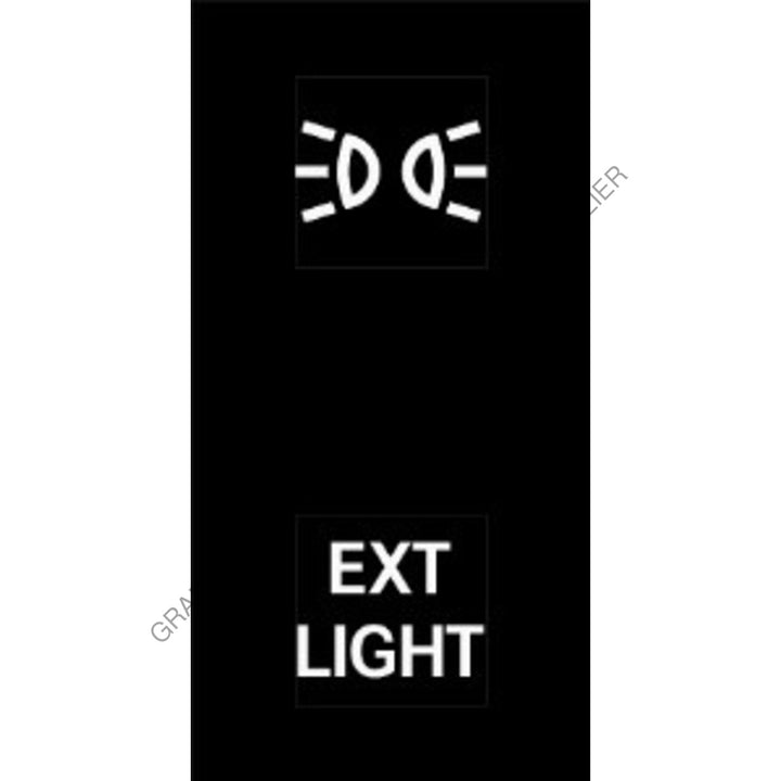 MQT 12G0152 RCKR-W4,2POS,EXT LIGHT