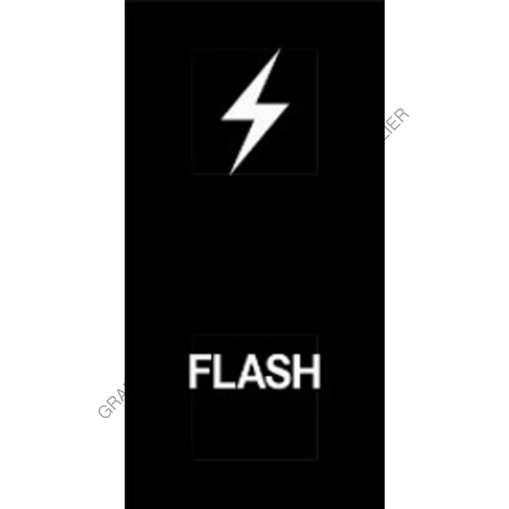 MQT 12G0154 RCKR-W4,2POS,FLASH