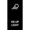 MQT 12G0166 RCKR-W4,2POS,HK-UP LIGHT