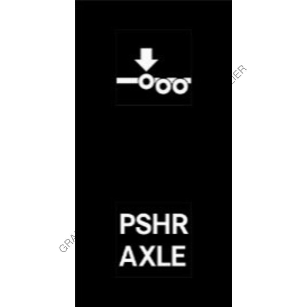 MQT 12G0186 RCKR-W4,2POS,PSHR AXLE