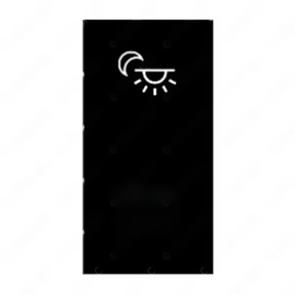 MQT 12G0280 RCKR-WST, 2POS, CRTSY LIGHT