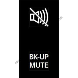 MQT 22G0011 FLT, 2 POS, BK-UP MUTE