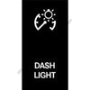 MQT 22G0015 FLT, 2 POS, DASH LIGHT