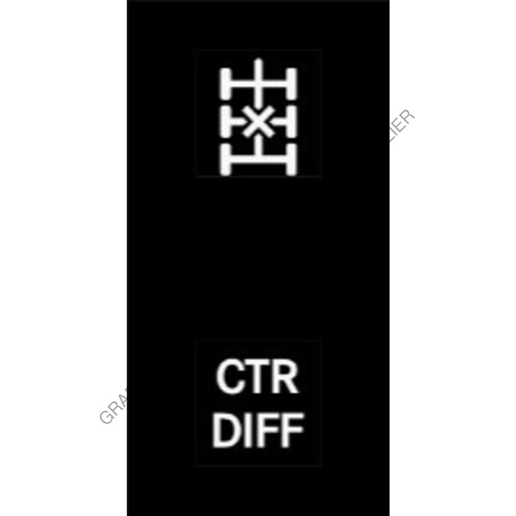 MQT 22G0016 FLT, 2 POS, CTR DIFF- TRI AXLE