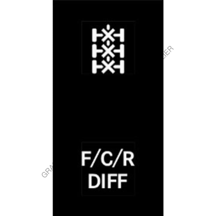 MQT 22G0018 FLT, 2 POS, F/C/R DIFF- TRI AXLE