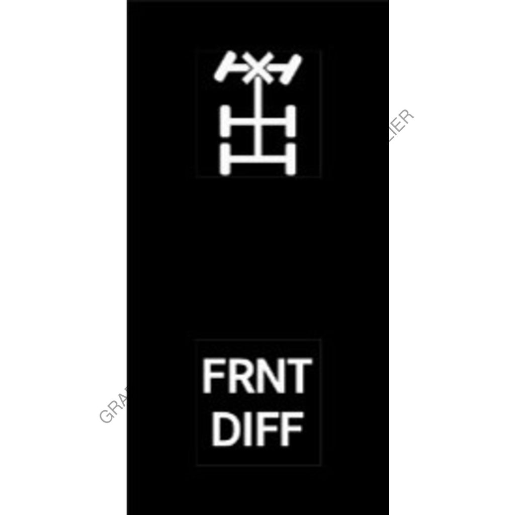 MQT 22G0025 FLT, 2 POS, FRNT DIFF