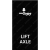 MQT 22G0061 RCKR-M2,2POS,LIFT AXLE- TRUCK