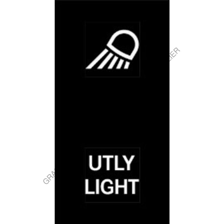 MQT 22G0065 RCKR-M2,2POS,UTLY LIGHT