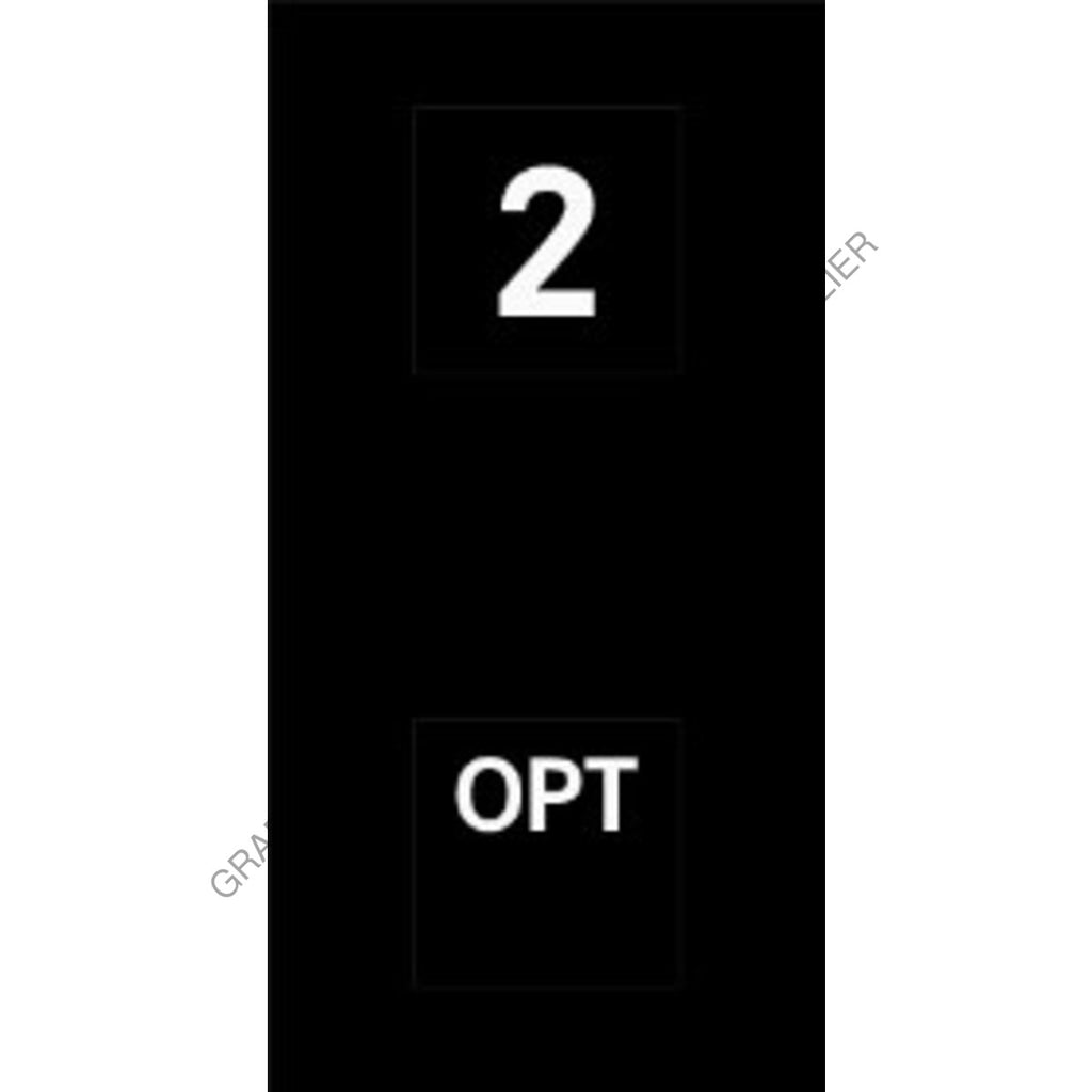 MQT 22G0083 RCKR-M2,2POS,OPT 2