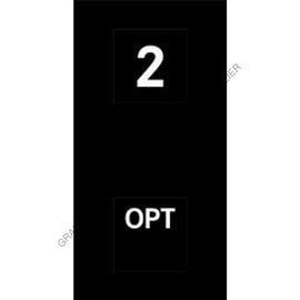 MQT 22G0083 RCKR-M2,2POS,OPT 2