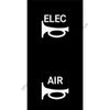 MQT 22G0096 FLT, 2 POS, ELEC-AIR HORN SEL