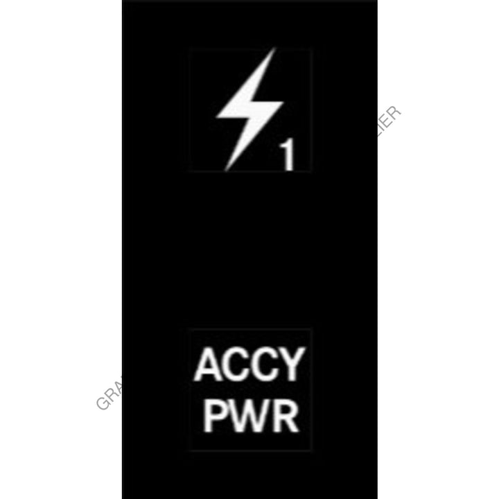 MQT 22G0115 RCKR-M2,2POS,ACCY PWR 1