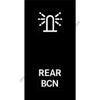 MQT 22G0127 RCKR-M2,2POS,REAR BCN