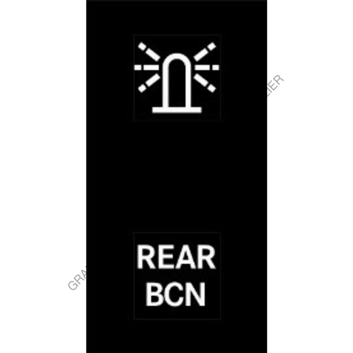 MQT 22G0127 RCKR-M2,2POS,REAR BCN