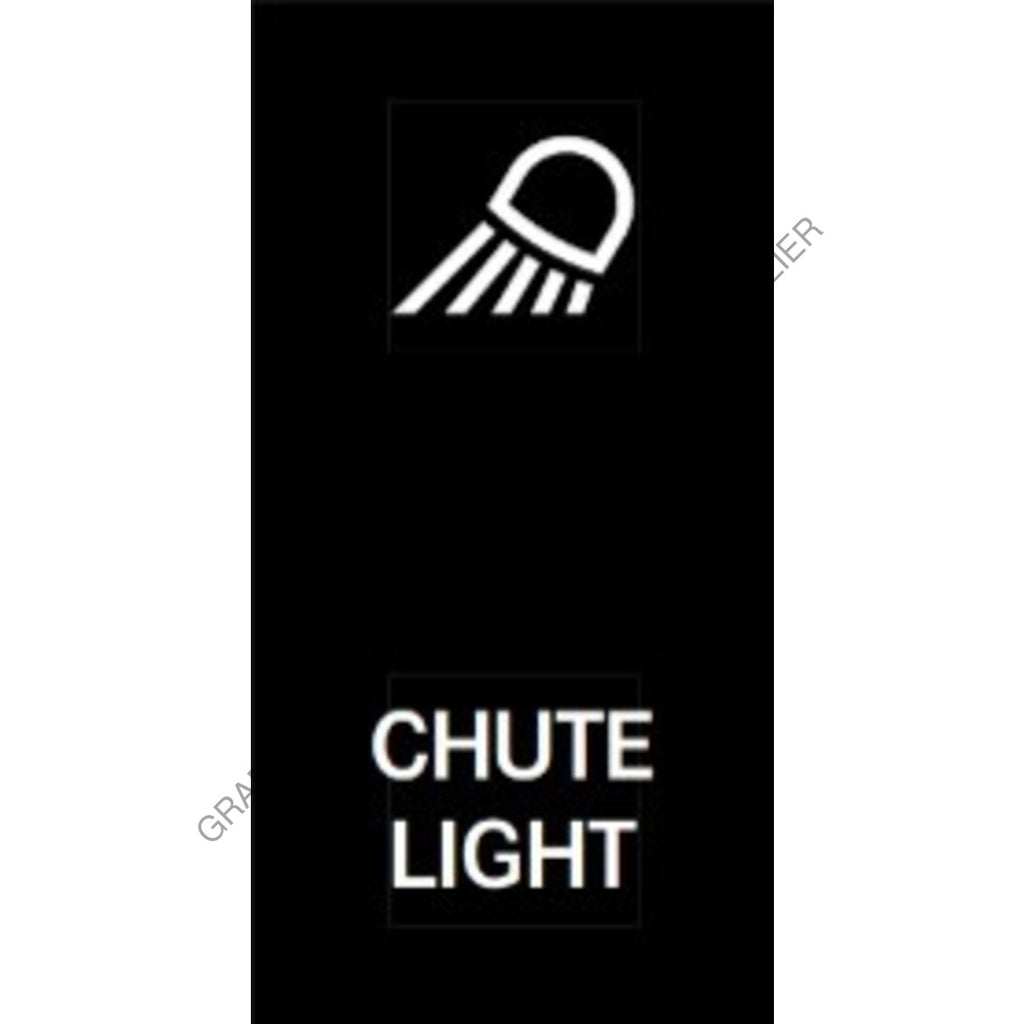 MQT 22G0140 RCKR-M2,2POS,CHUTE LIGHT