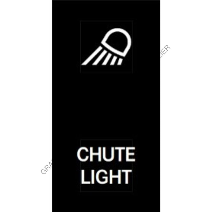 MQT 22G0140 RCKR-M2,2POS,CHUTE LIGHT