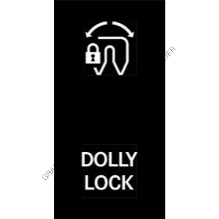 MQT 22G0145 RCKR-M2,2POS,DOLLY LOCK