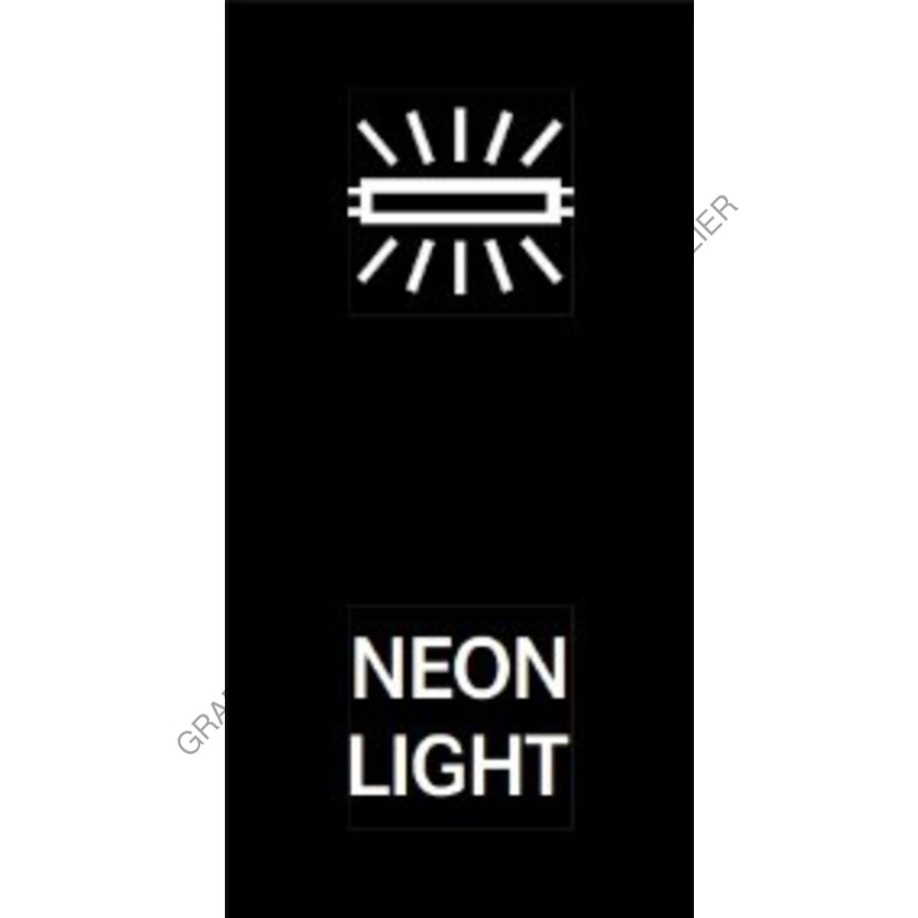 MQT 22G0174 FLT, 2 POS, NEON LIGHT