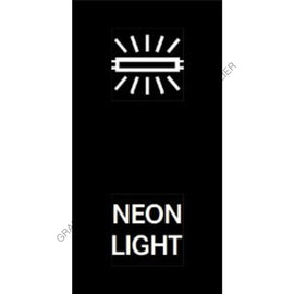 MQT 22G0174 FLT, 2 POS, NEON LIGHT