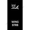 MQT 22G0232 RCKR-M2,2POS,WING STRB