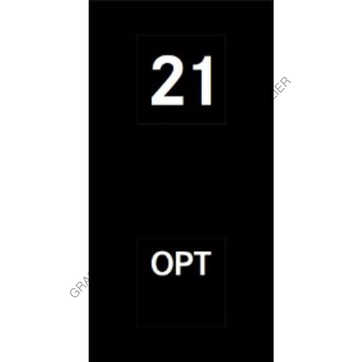 MQT 22G0256 RCKR-M2,2POS,OPT 21