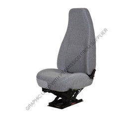 NTS 2343071 552 T90 HIGH BACK, GRAY CLOTH