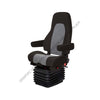 NTS 40049 366 SEAT, ADMIRAL CLTH BLK-GRY W/ ARMS