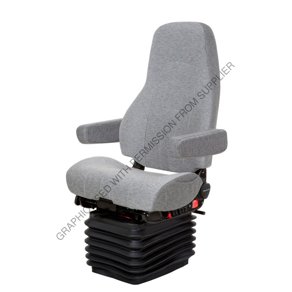 NTS 40050 361 SEAT, COMMODORE CLTH GRY W/ ARMS
