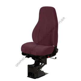 NTS 50764 062 SEAT, CAPTAIN HI CLTH RED W/O ARMS