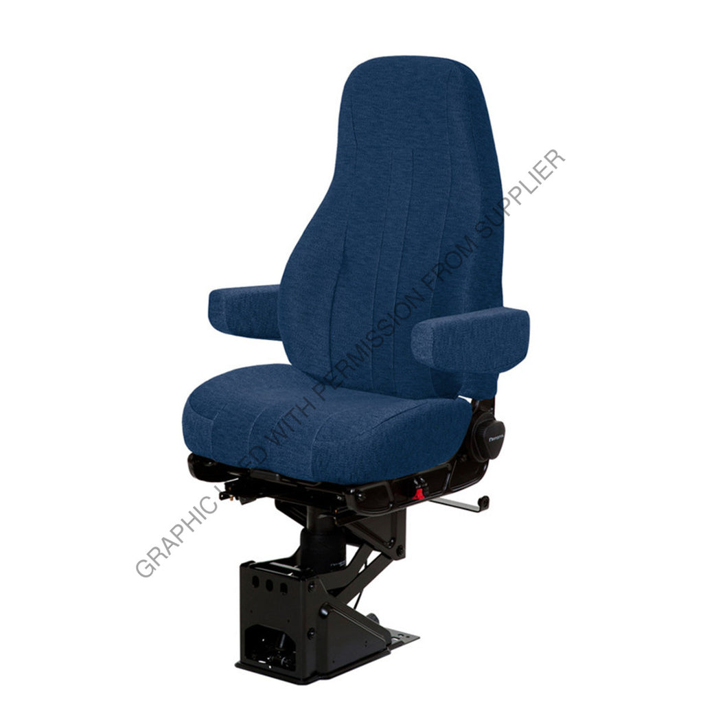 NTS 50764 363 SEAT, CAPTAIN HI CLTH BLU W/ ARMS