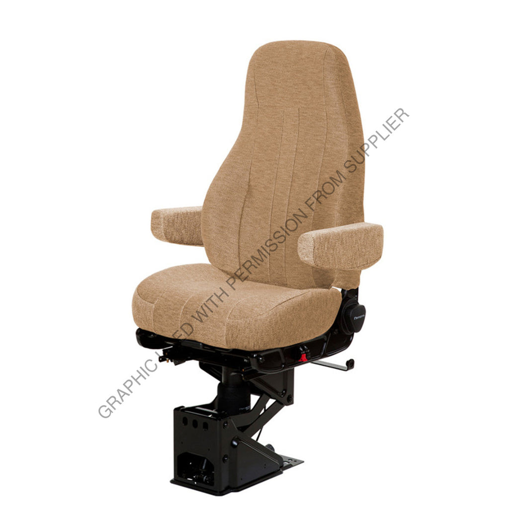 NTS 50764 364 SEAT, CAPTAIN HI CLTH TAN W/ ARMS
