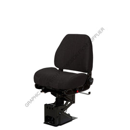 NTS 50766 065 SEAT, CAPTAIN LO CLTH BLK W/O ARMS